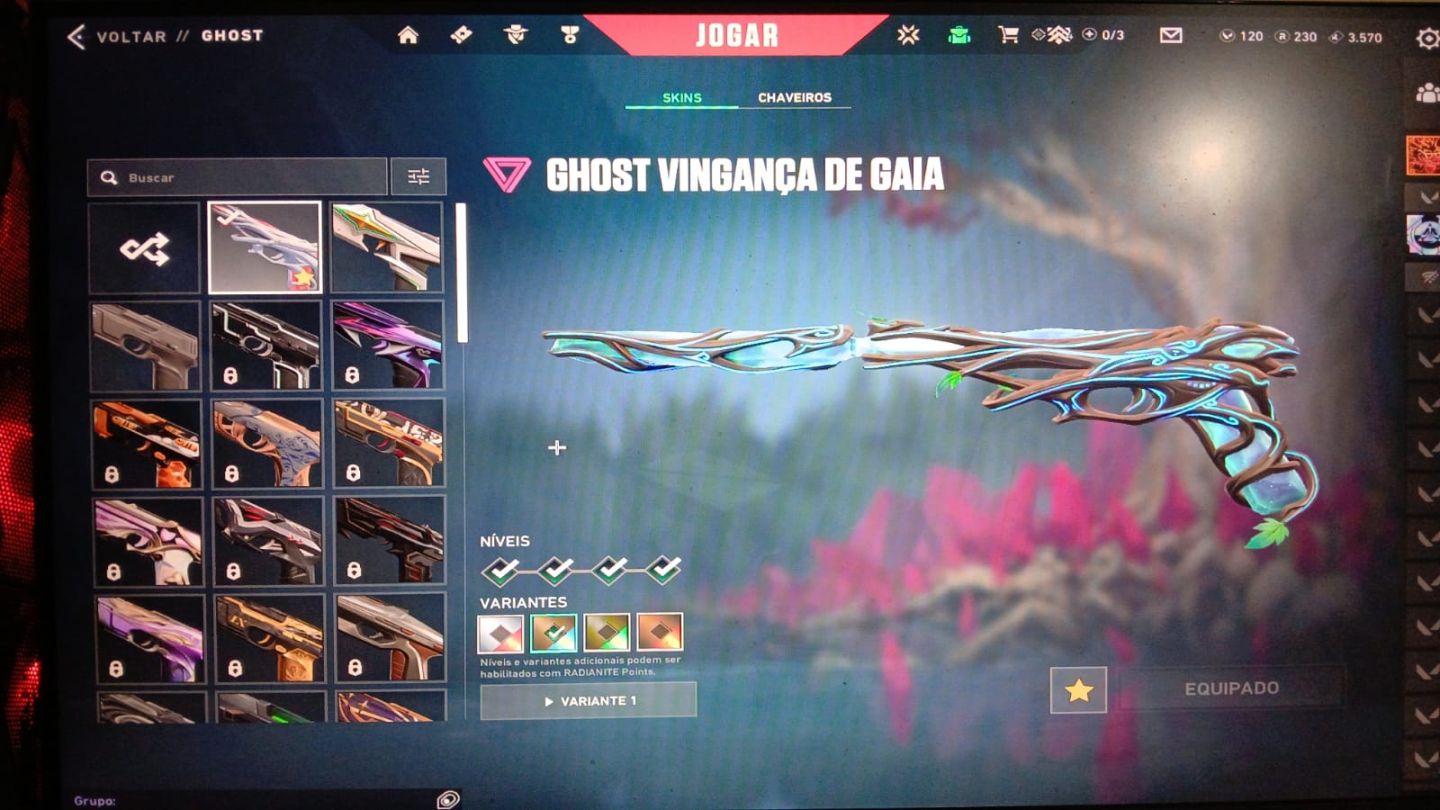 Conta de valorant full acess com skins