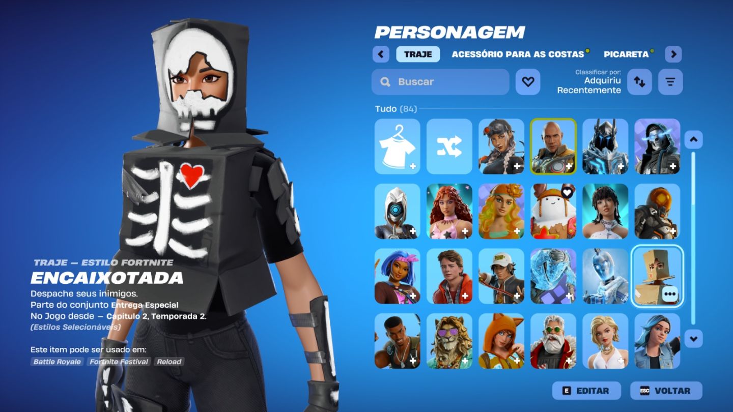 Conta de Fortnite com 82 Skins | Spider-Man | Promoção!