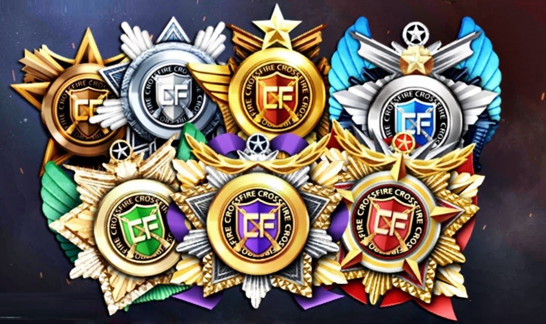 CONTAS BARRINHA DE OURO/PRATA PARA RANKED - CROSSFIRE /CF AL