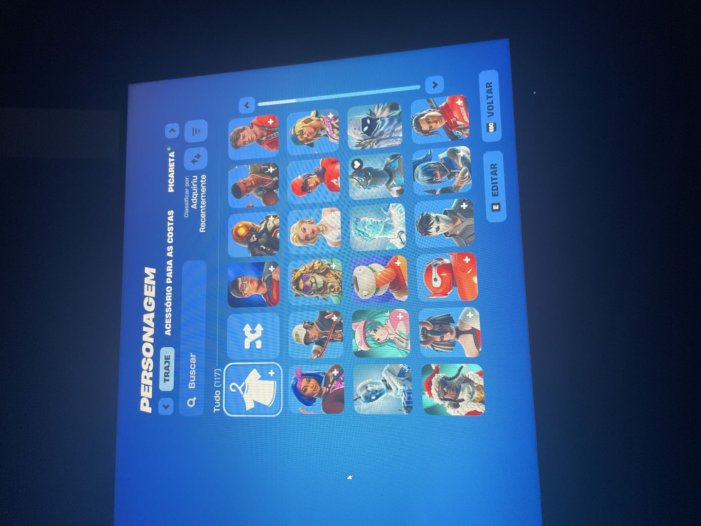 Conta fortinite com lara croft +95 skins