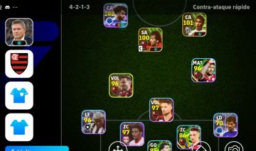 Efootball conta com Gabigol negociável.