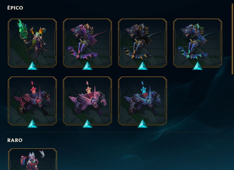 Conta de LoL Skin LeBlanc Lenda Ascendida Mitica e +17 Skins Lendárias