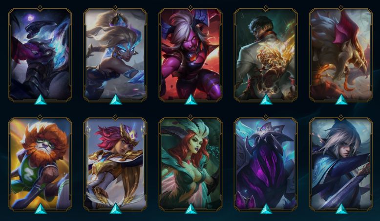 Conta lol 152 skins- ESME 1 (exdima)