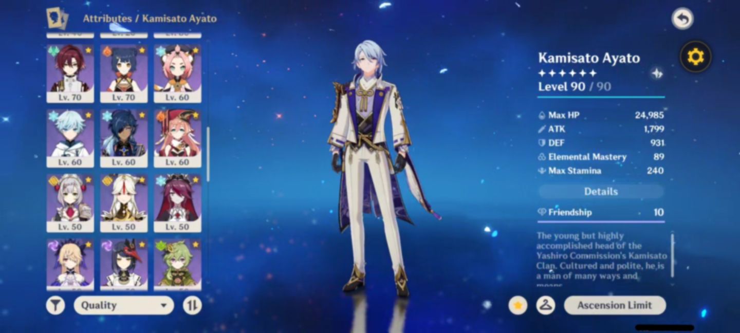 AMERICA AR 56 | Neuvillette, Raiden, Xiao + Skin Diluc 5 + Cortadora de Névoa