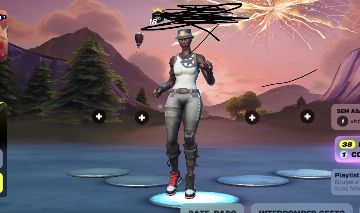 Conta Fortnite com muitas skins tryhard