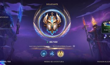 Conta Desafiante80m/atualmente challenger wild rift quase monarca