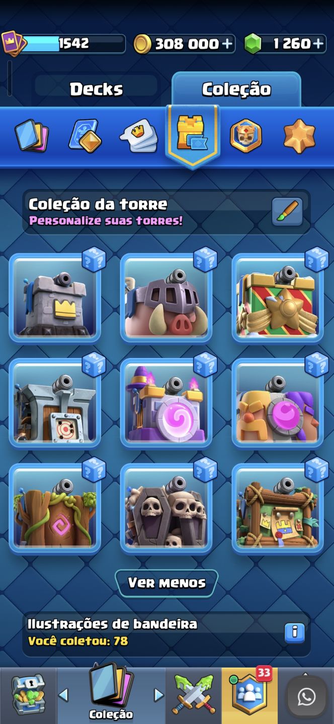 Conta upada de clash royale com 10k+ de troféus!!! Aproveite antes que esgote