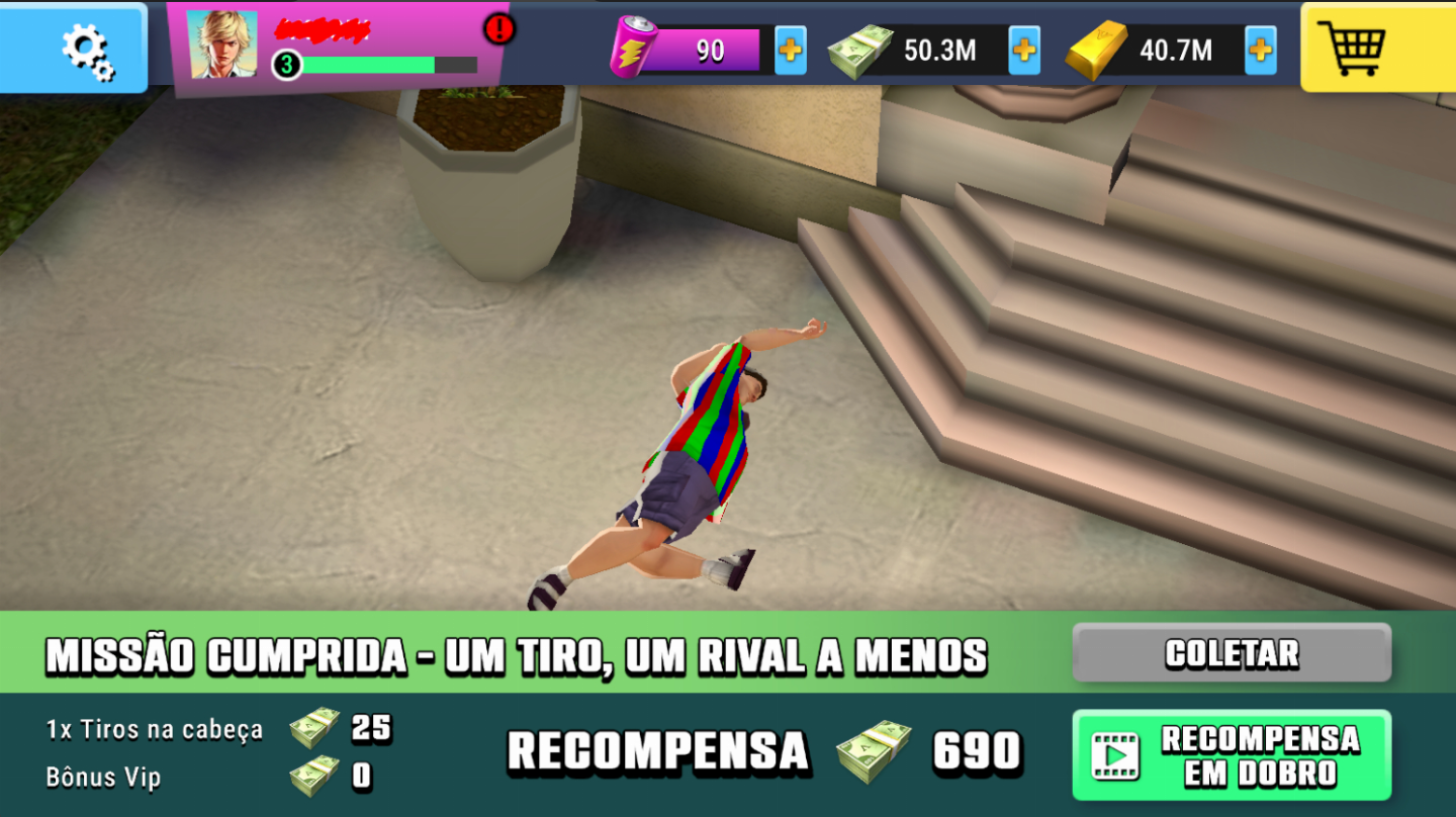 VICE CITY - SNIPER | CONTAS COM: CASH + GOLD | TOP VENDAS