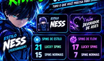 CONTA NESS BLUE LOCK RIVALS À VENDA!