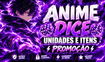 [PROMOÇÃO!!] ANIME DICE | ROLE DADOS DE ANIME | GEMAS, REROLLS E GEARS