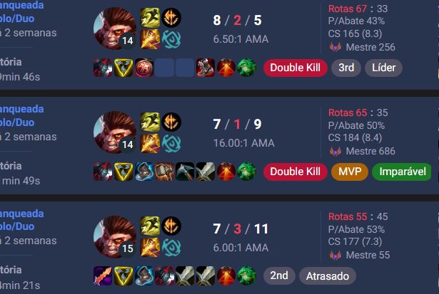 CONTA SMURF PLAT 1 COM MMR MESTRE+