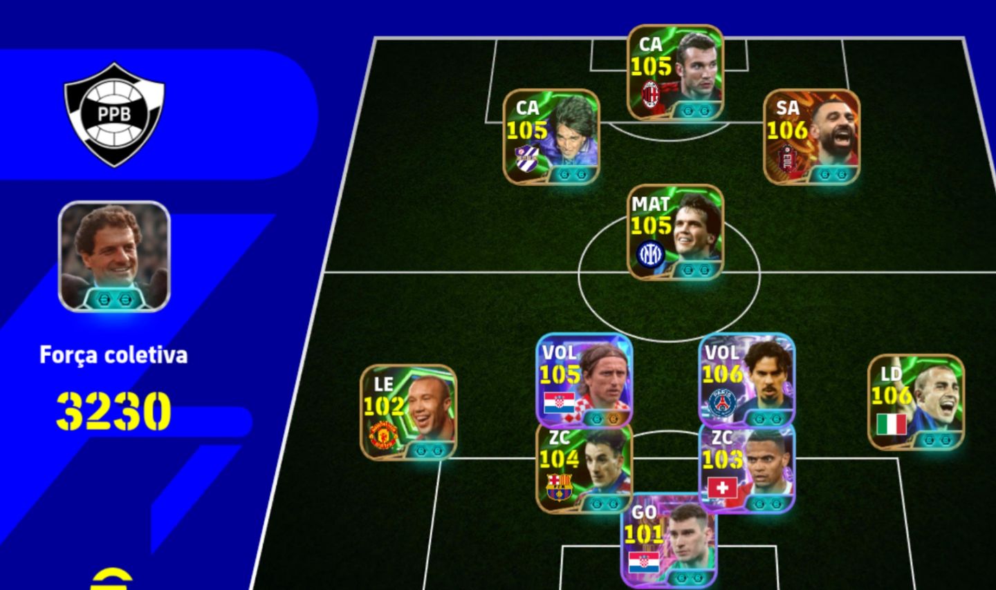 Conta Efootball 3230 conta muito forte