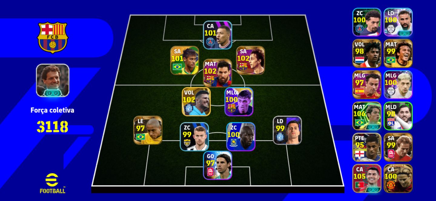Conta do Neymar e Cristiano Ronaldo