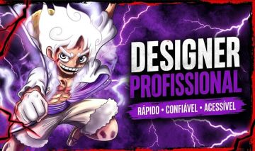 Designer Profissional | Thumbnail, Logo, Banner e Artes