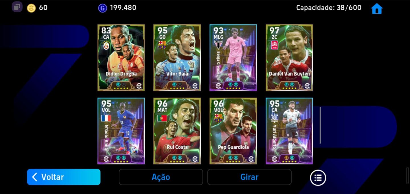 CONTA DE EFOOTBALL COM MAIS DE 3200 DE FORÇA COLETIVA