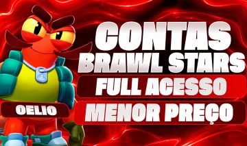 Contas Bralw stars FULL ACESSO Troféu + Lendários