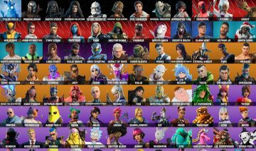 CONTA FORTNITE COM MIDAS DOURADO, SKINS DO NARUTO, 2.900 V-BUCKS E 142 SKINS