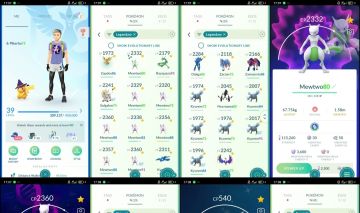 Conta Pokémon Go Nível 39 | 23 Lendários, Mewtwo Bg e Shiny T326