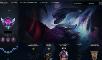 Conta LOL, EX mestre, 5150 EL, Acesso Full, Cromas das ranqueadas, 120 skins