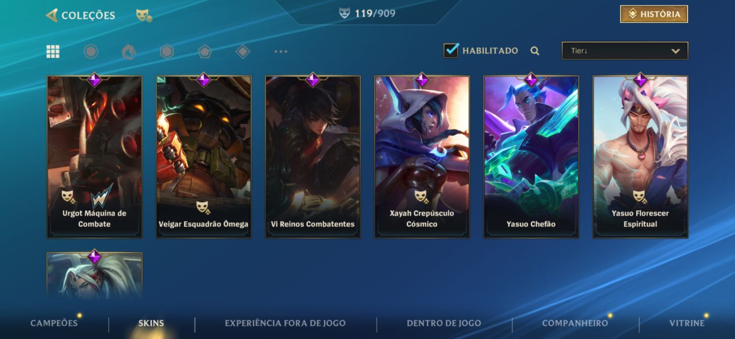 CONTA EX CHALLENGER WILD RIFT
