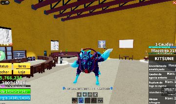 CONTA VOLEIBALL LEGENDS E BLOX FRUITS FULL