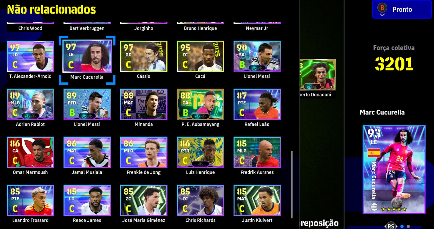 Conta Efootbal com Melhores Lendas Metas do Game C-prime-4 (Steam)