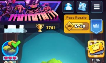 CONTA CLASH ROYALE 9 ANOS 7000 TROFEUS