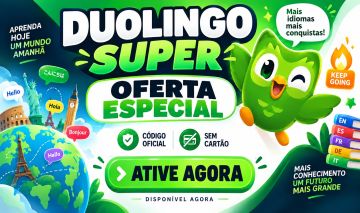 DUOLINGO SUPER [1 MÊS + BRINDE] | APRENDA OUTRO IDIOMA DIVERTINDO