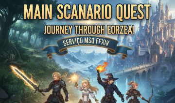 MSQ FFXIV - Todas as expansões