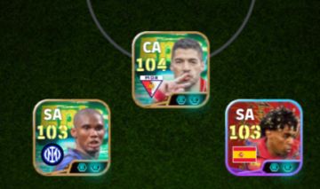 Conta eFootball | Eto Brabinho + Suárez Blitz + Casillas + Téc 90 | 3160 força