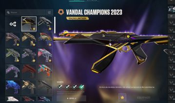 CONTA VALORANT COM CHAMPIONS E VÁRIAS OUTRAS SKINS