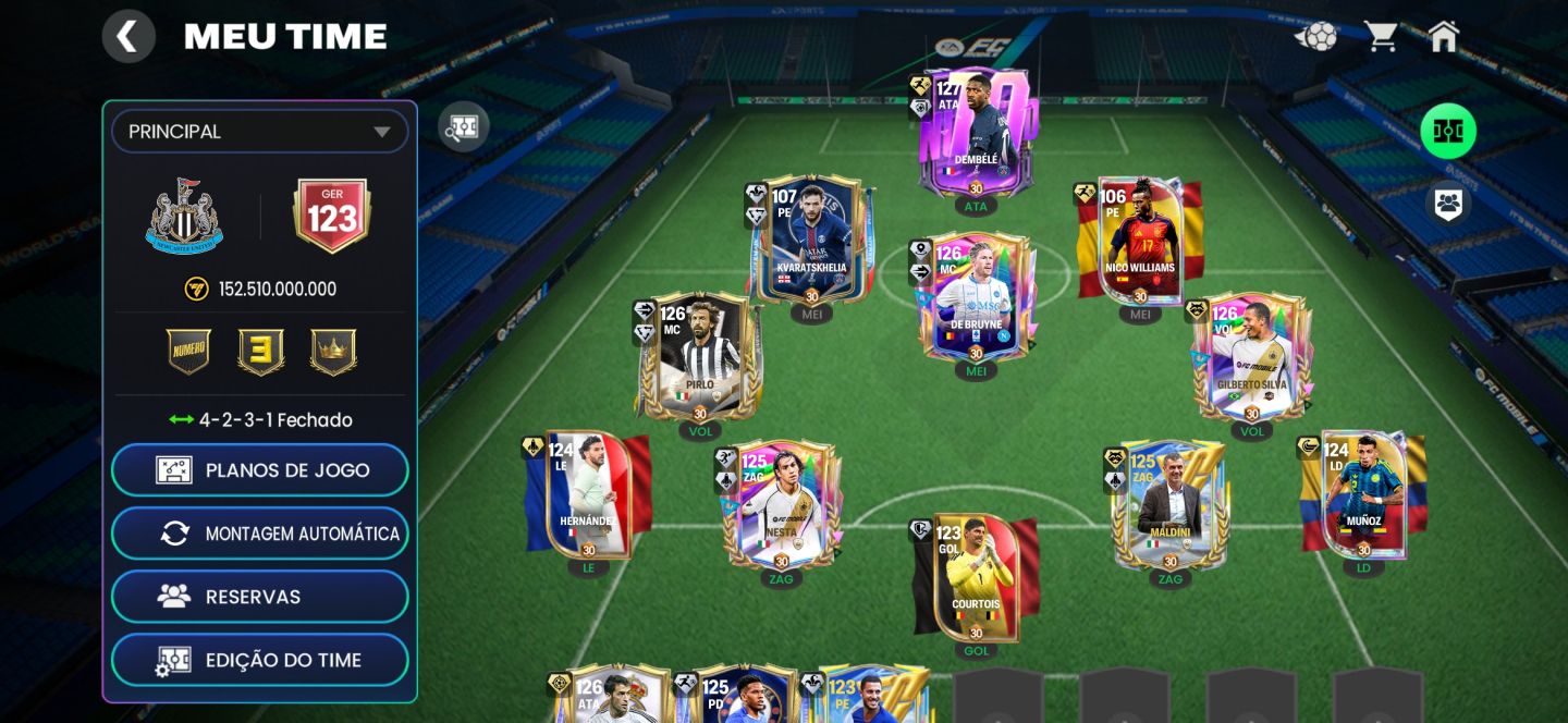 Conta fc mobile ovver 126