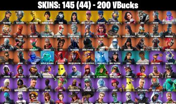 Conta Fortnite com SALVE MUNDO FUNDADOR | The Reaper | Elite Agent e 145 Skins