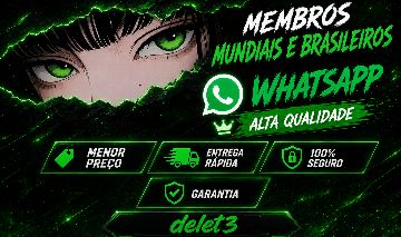 [MELHOR PREÇO] MEMBROS CANAIS WHATSAPP MUNDIAIS/BR | NÃO SÃO MEMBROS PARA GRUPOS