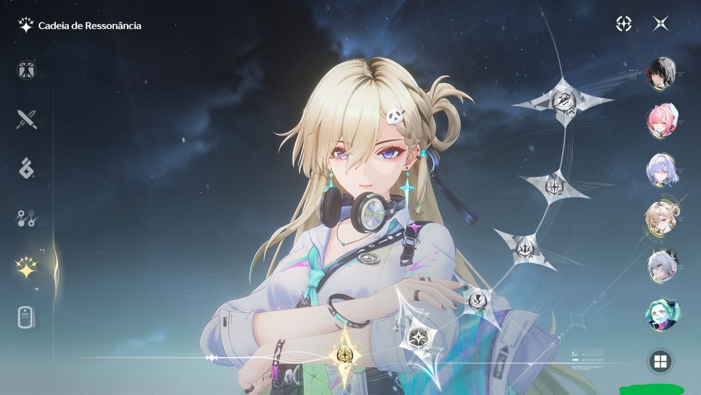 CONTA END GAME WUTHERING WAVES - 13 RESONATORS T5 + SIGN'S