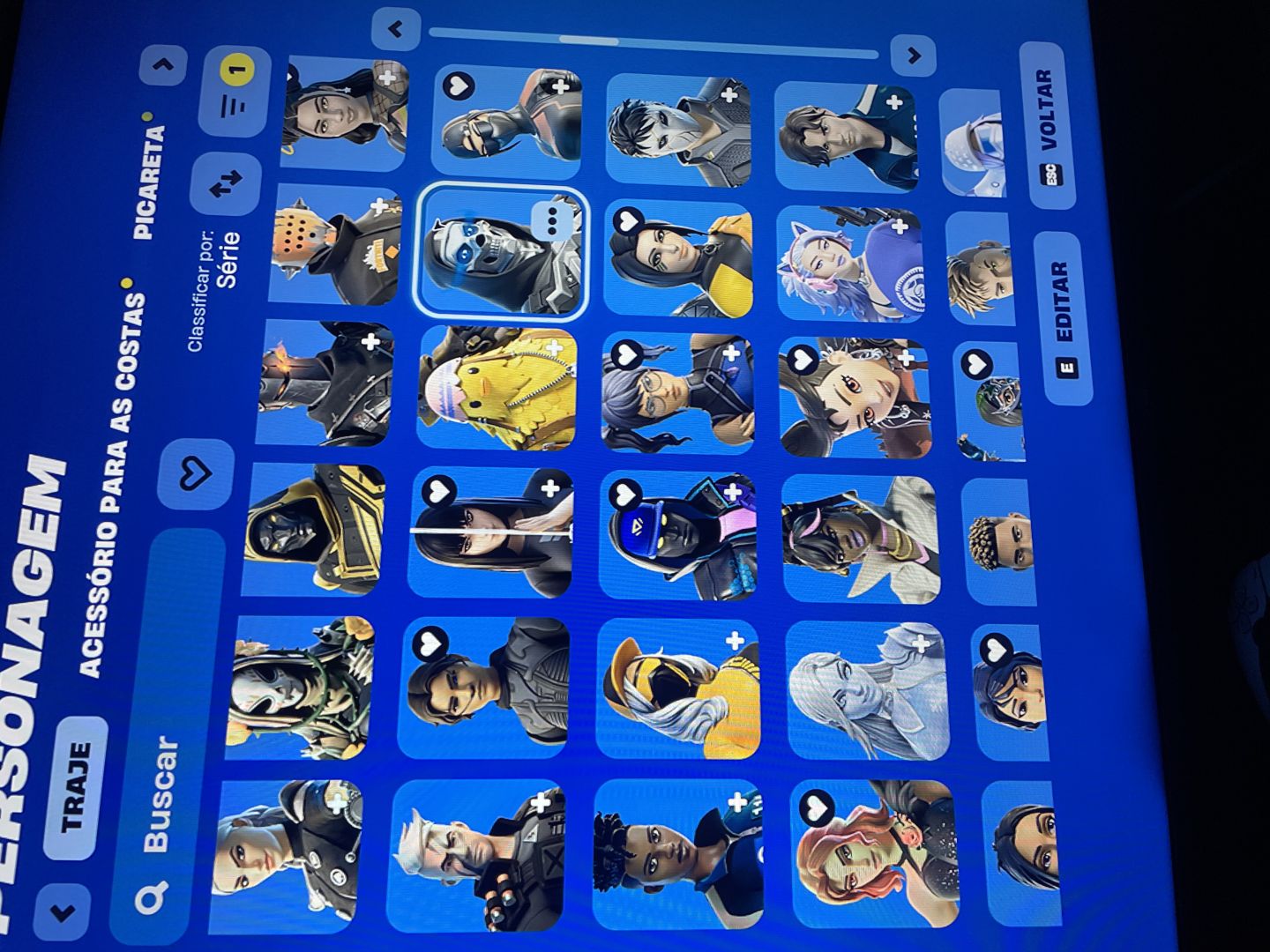 Conta de Fortnite com mais de 300 Skins!