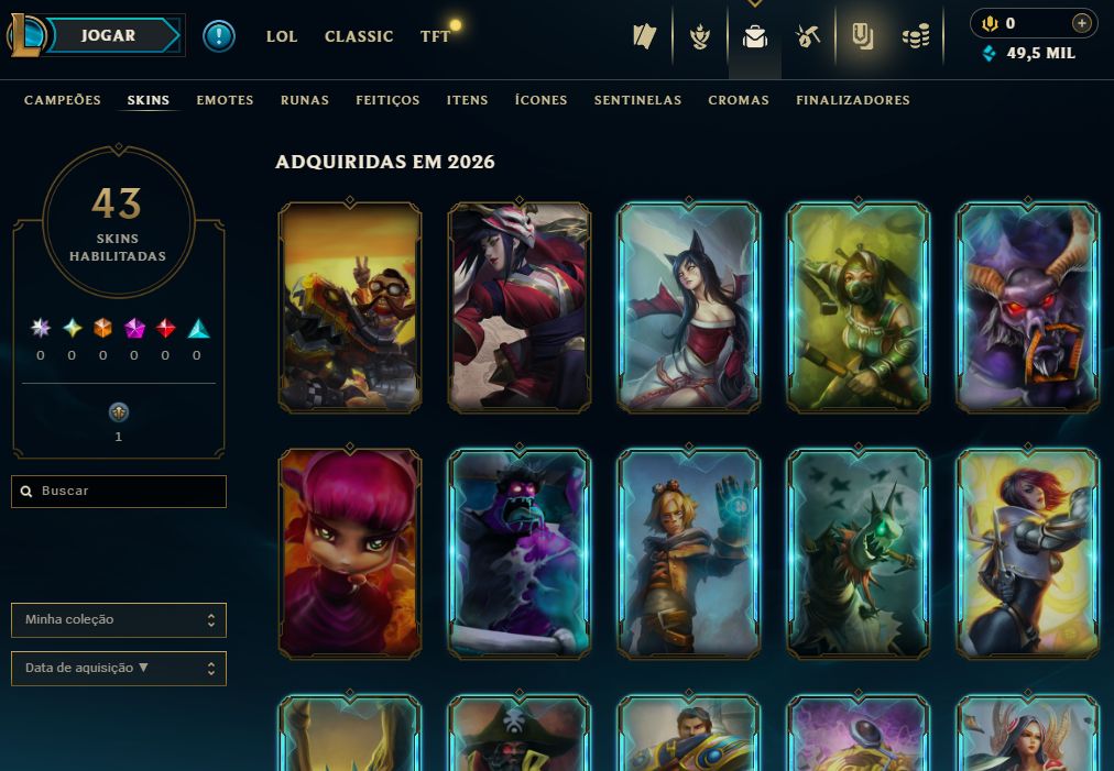 [Entrega Automática] Lol Ferro, 49K Ea, Level 30, Upada na Mão, 100% Segura!