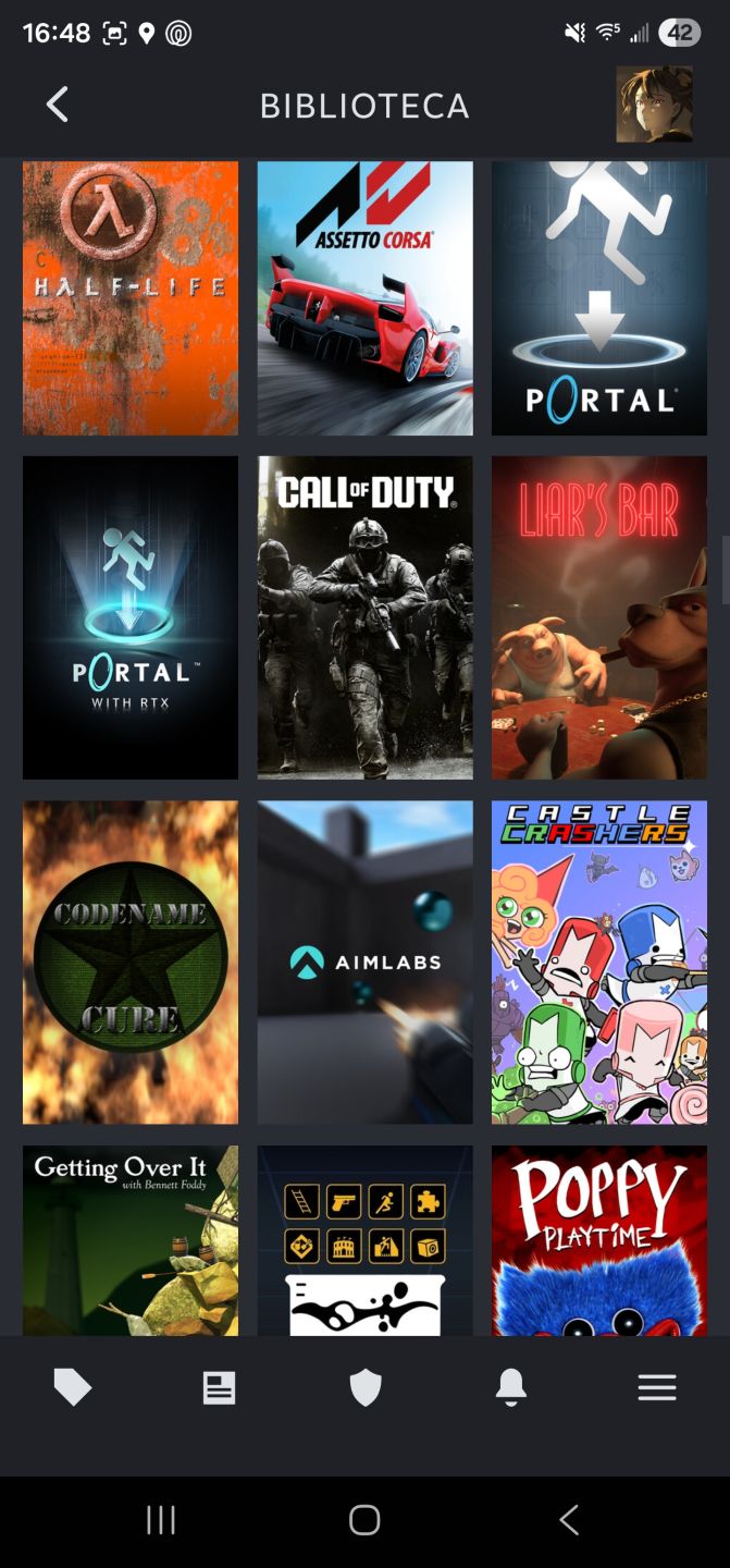 Conta steam +50 jogos e vários jogos Triple A