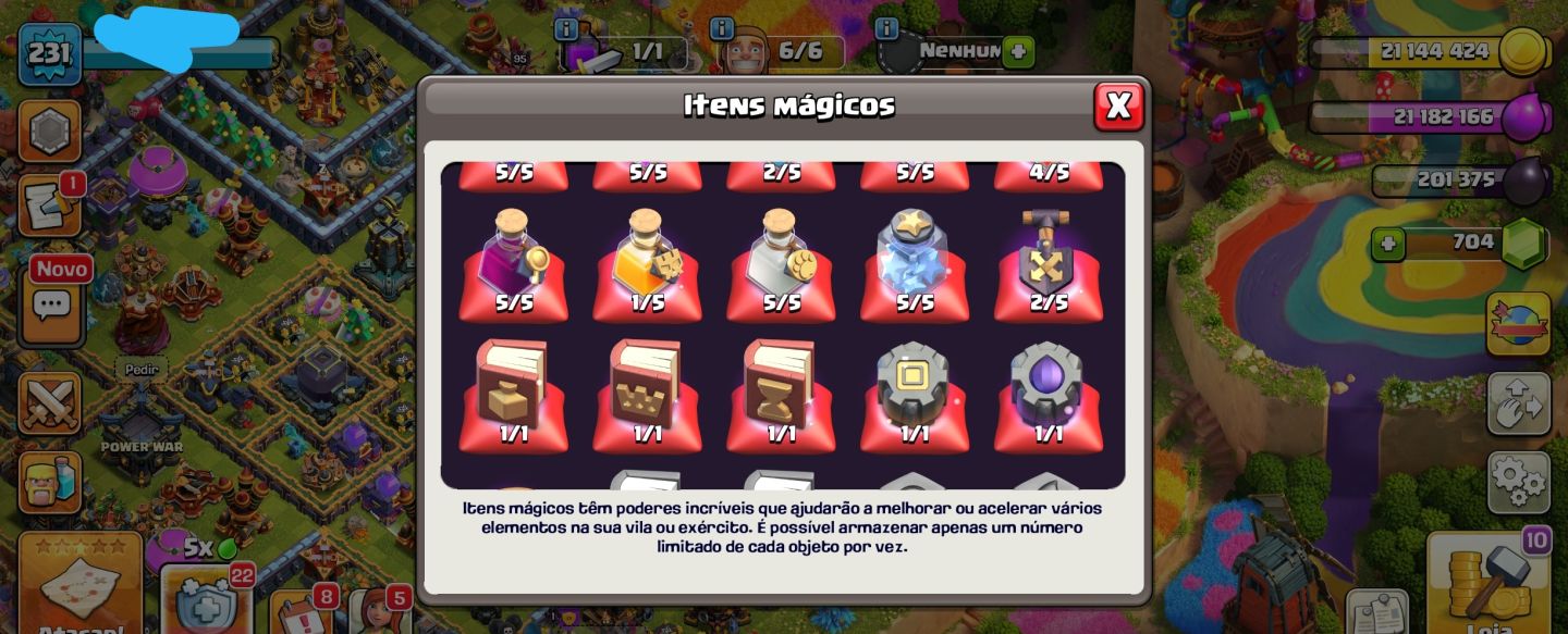 CV17 NÍVEL 231 | RAINHA 100 + REI 95 | CONTA FORTE | SÓ 300 MELHOR OPORTUNIDADE