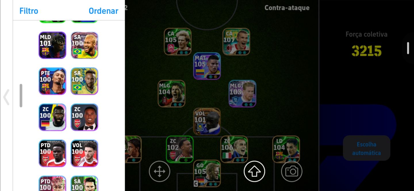 Conta de efootball muito mais muito top!