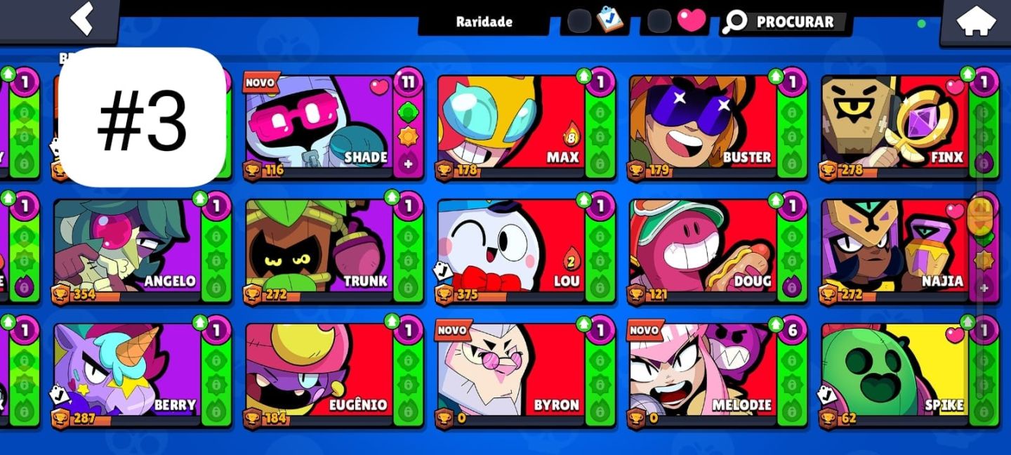 Contas de braw stars melhor preço!!