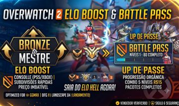 OVERWATCH: UP DE RANK E DE PASSE