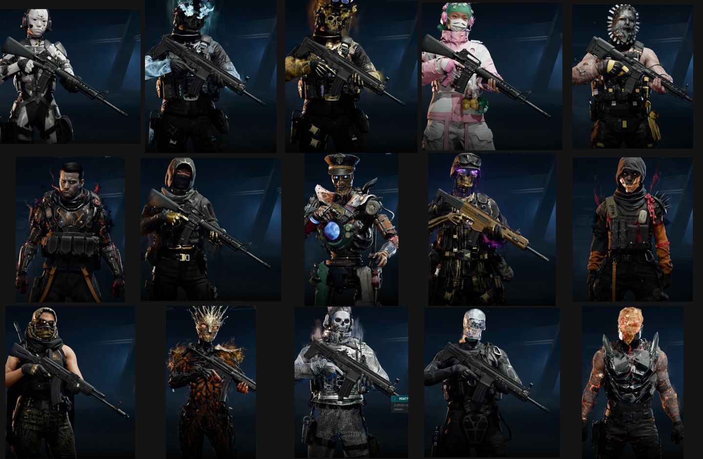 CONTA WARZONE | T-800, Paul Atreides, Alucard | Interestelar, Borel, Orion, ETC!