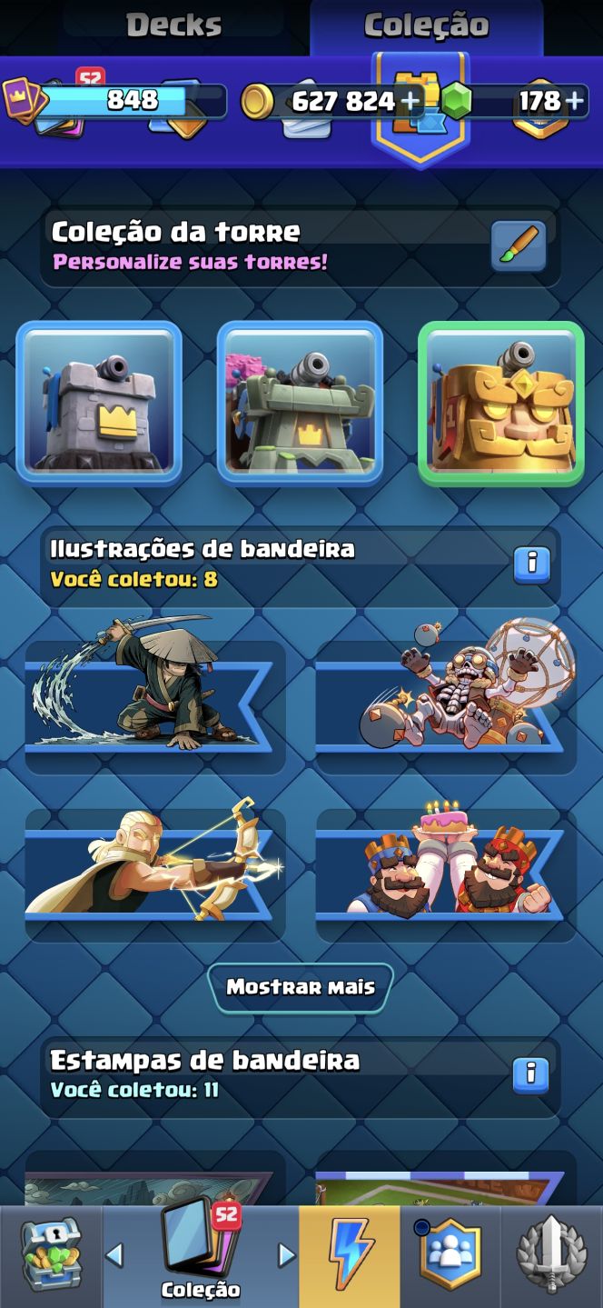 Conta Clash royale