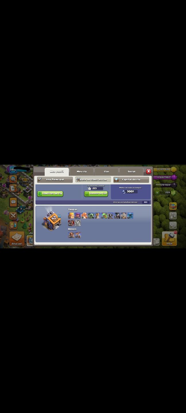 Conta de Clash of Clans - Nostalgia