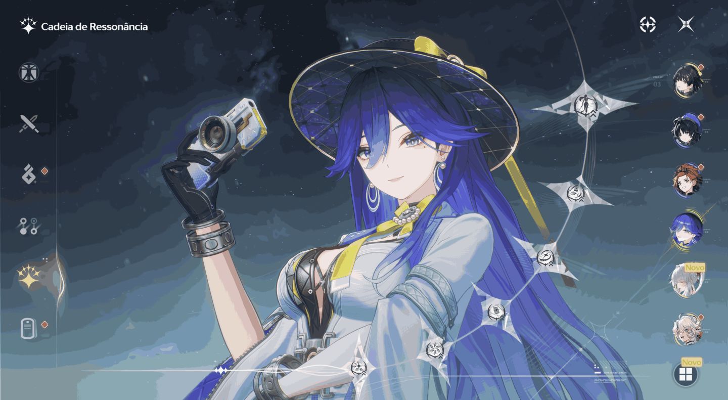 Wuthering Waves - Contas Reroll Collab Cyberpunk - Varias Lucys S3 a S6 e Mais