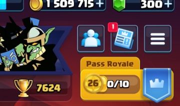 Conta Clash royale, arena 20