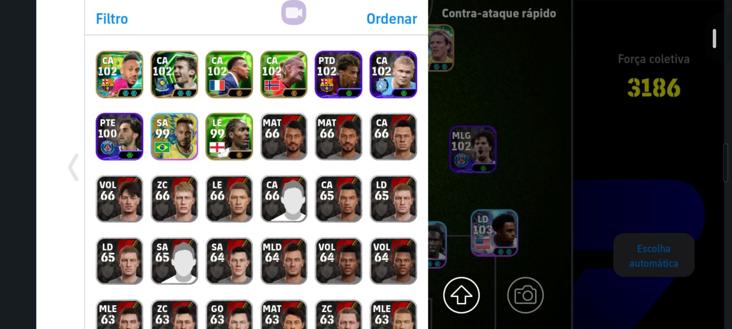Conta de efootball boa e barata! Apenas 50$