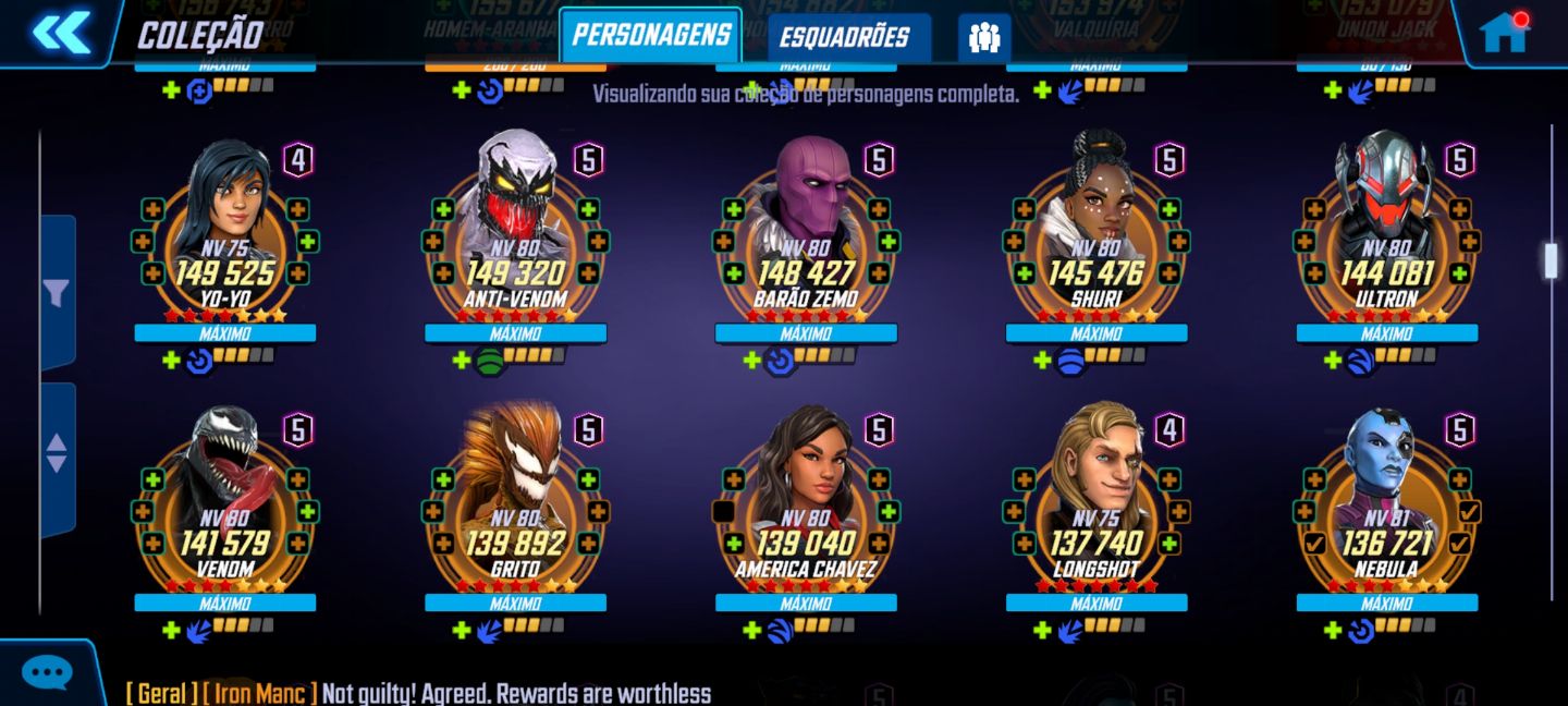Marvel Strike force mobile Android