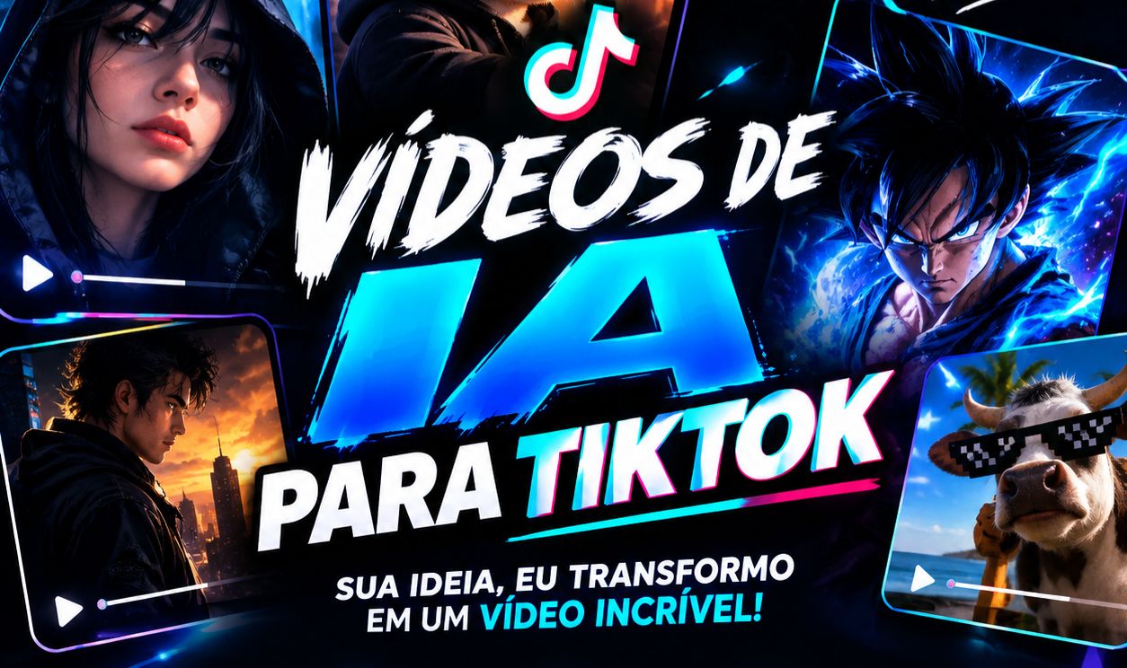 VIDEO IA PARA O TIKTOK - VOCE ESCOLHE O TAMANHO DO VIDEO